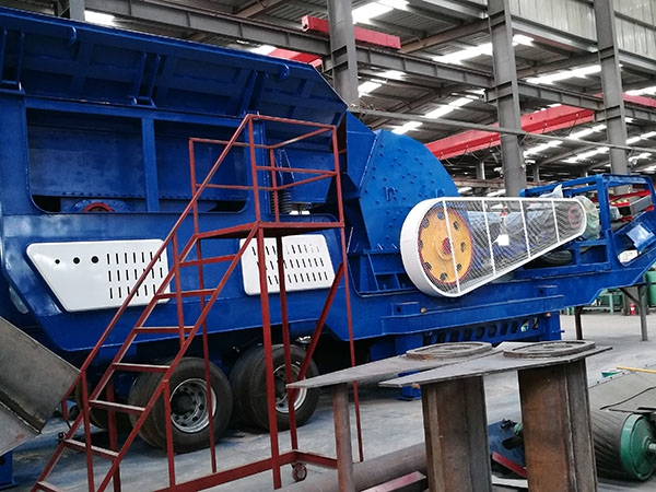 筛分式移动破碎站设备厂家
