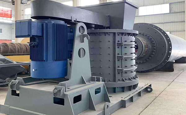 柴油机带的小型制砂机