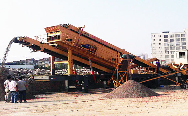移动制砂机