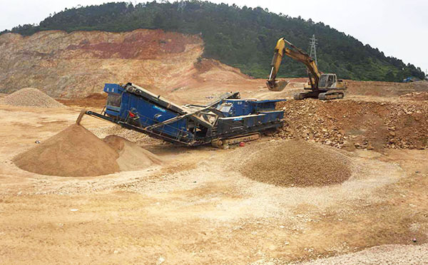 移动式小型制砂机